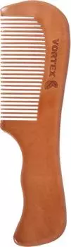 Расческа-гребень Vortex деревянная 17.5*5см