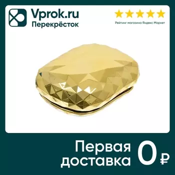Расческа массажная Vortex Кристалл пластиковая 9*6.7*4.4см