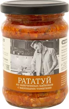 Рататуй Tomtom з запеченных кабачков с вялеными томатами 250г