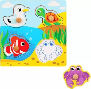 Развивающая игрушка Mapacha Вкладыши Море