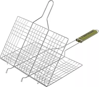 Решетка-гриль BoyScout для 6 порций блюд 54(+5)*33*22*2.5cм + веер в подарок