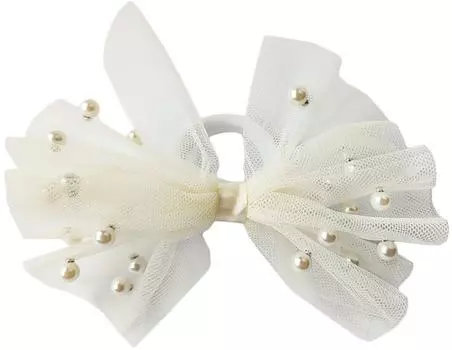 Резинка для волос бант праздничный