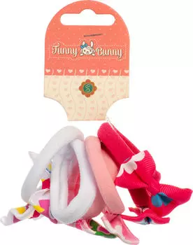 Резинка для волос Florale XFB1-10 6шт в ассортименте