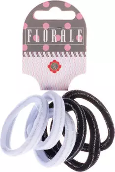 Резинка для волос Florale XFL1-02 6шт в ассортименте