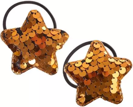 Резинки для волос звездочка 2шт