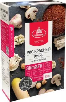 Рис красный Агро-Альянс Рубин 5пак*80г. Закажите онлайн!