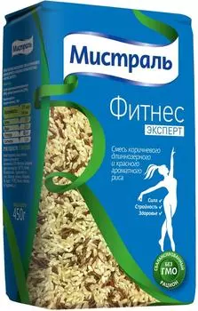 Рис Мистраль Фитнес Эксперт 450г - Vprok.ru Перекрёсток