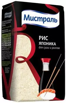 Рис Мистраль Японика 500г - Vprok.ru Перекрёсток