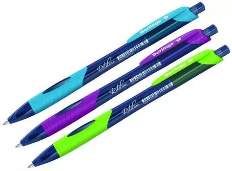 Ручка Berlingo Riteline автоматическая шариковая синяя 0.7мм