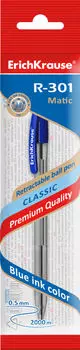 Ручка Erich Krause R-301 Classic Matic шариковая автоматическая синяя 1.0мм