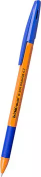 Ручка Erich Krause R-301 Orange Stick&amp;Grip шариковая синяя 0.7мм
