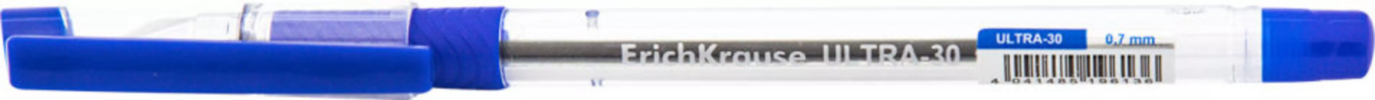 Ручка Erich Krause Ultra-30 шариковая синяя