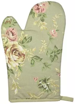 Рукавица Bonita Английская коллекция зеленая 17*28см