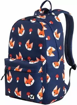 Рюкзак Brauberg Dream Foxes с карманом для ноутбука 42*26*14см