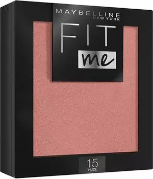 Румяна для лица Maybelline New York FitMe Blush Оттенок 15 Нюд 4.5г
