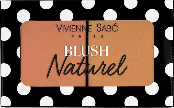 Румяна двойные Vivienne Sabo Blush Naturel Тон 01