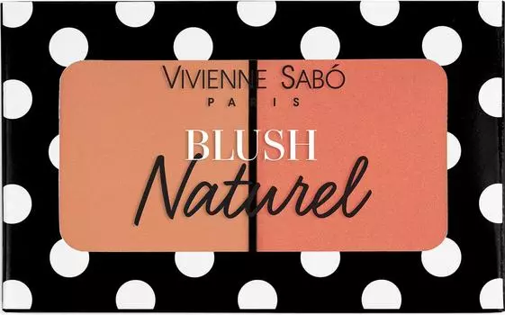 Румяна двойные Vivienne Sabo Blush Naturel Тон 04