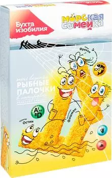 Рыбные палочки Бухта изобилия в панировке 240г