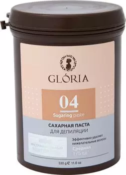 Сахарная паста Gloria для депиляции средняя 330г