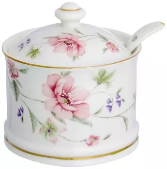 Сахарница Elan Gallery Диана с ложкой 320мл