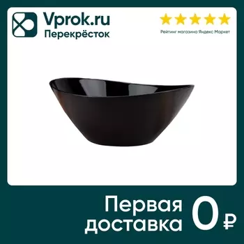 Салатник Arya Home Ellipse из опалового стекла 1шт