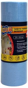 Салфетка Azur перфорированная вискозная 40шт