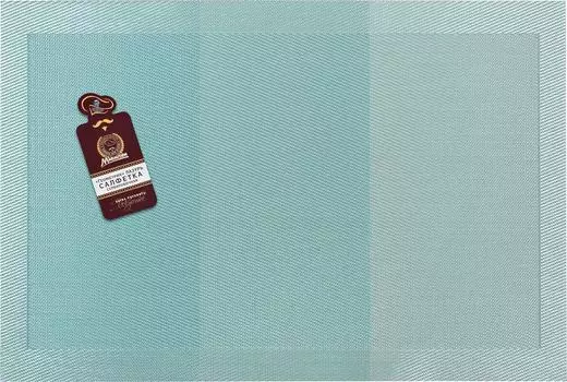 Салфетка сервировочная Marmiton геометрия лазурь 30*45см