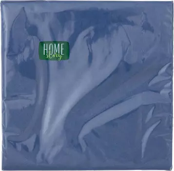 Салфетки бумажные Home Story голубые 2 слоя 20шт в ассортименте