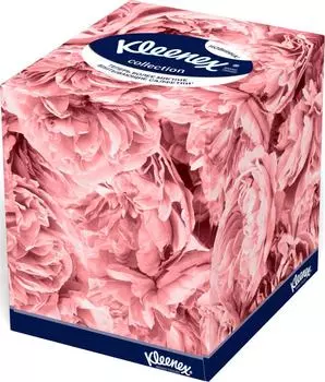 Салфетки бумажные Kleenex Collection косметические 2 слоя 100шт