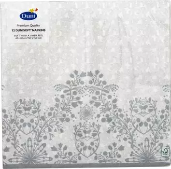 Салфетки Duni DL Soft Glamour 40*40см 12шт