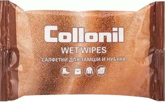 Салфетки влажные Collonil для замши нубуки и велюра 15шт
