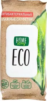 Салфетки влажные Home Story WWА антибактериальные 60шт