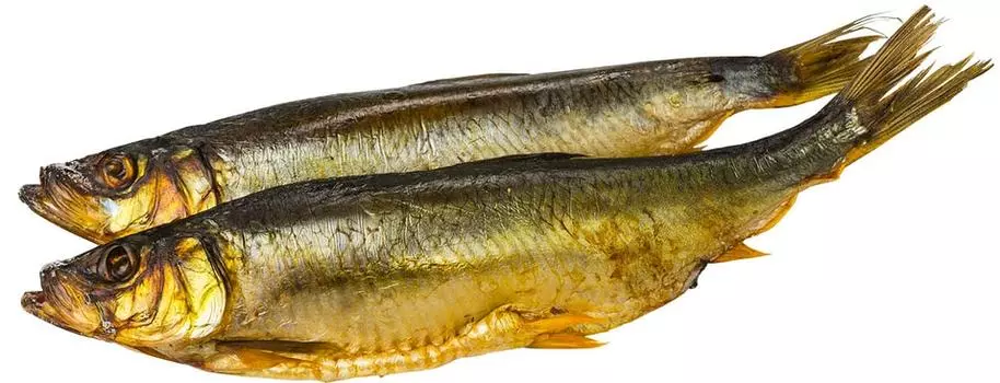 Сельдь холодного копчения атлантическая неразделанная 0.4-0.7кг