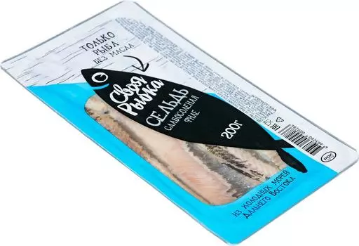 Сельдь Своя рыбка слабосоленая филе 200г