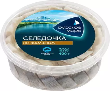 Селедочка Русское море По-домашнему 400г