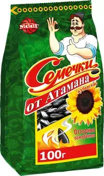 Семечки от Атамана МААГ Кубанские отборные обжаренные 100г