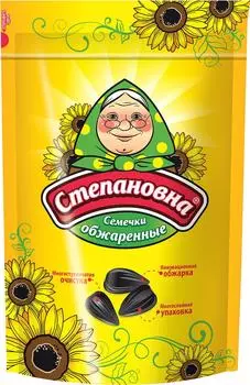 Семечки Степановна обжаренные крупные 250г