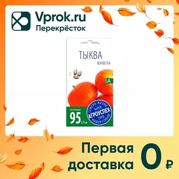 Семена Агроуспех Тыква Конфетка 2г. Доставим до двери!