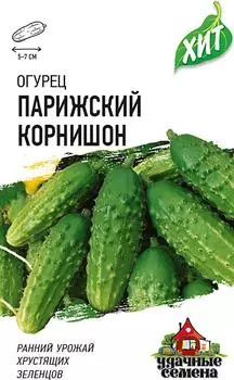 Семена Удачные семена Огурец Парижский корнишон 0.5г
