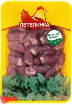 Сердце цыплят-бройлеров Петелинка 500г. Закажите онлайн!