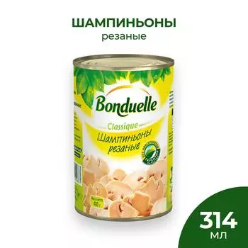 Шампиньоны Bonduelle Classique резаные 400г