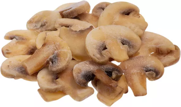 Шампиньоны резаные замороженные