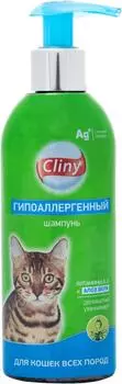 Шампунь для кошек Cliny Гипоаллергенный 200мл