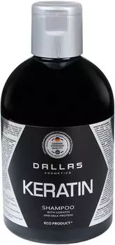 Шампунь для волос Dallas Keratin с кератином и молочным протеином 1000мл
