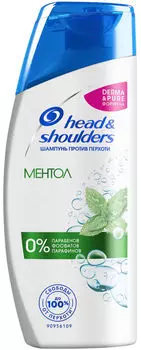 Шампунь для волос Head&amp;Shoulders Ментол 90мл