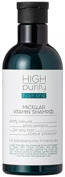Шампунь для волос High Purity мицеллярный витаминизирующий 350мл