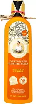 Шампунь для волос Рецепты бабушки Агафьи Пышность и сияние облепиховый 280мл