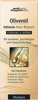 Шампунь Medipharma cosmetics Olivenol для восстановления волос 200мл