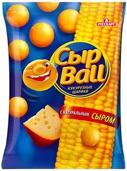 Шарики кукурузные СырBall со вкусом сыра 140г