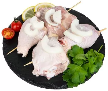 Шашлык из курицы в кефире